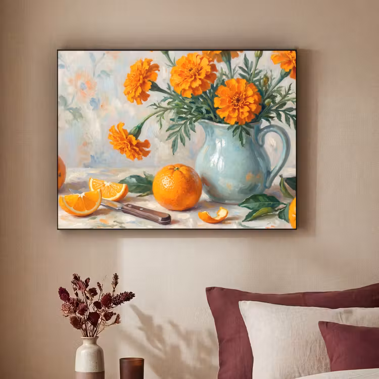 Art Frame - Eten - Oranje - Kunst — 3