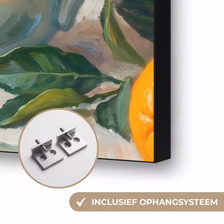 Art Frame - Eten - Oranje - Kunst — 6