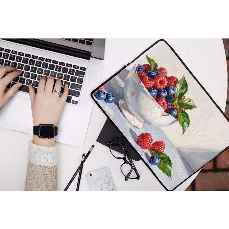 Laptophoes - Bessen - Kom - Eten — 3
