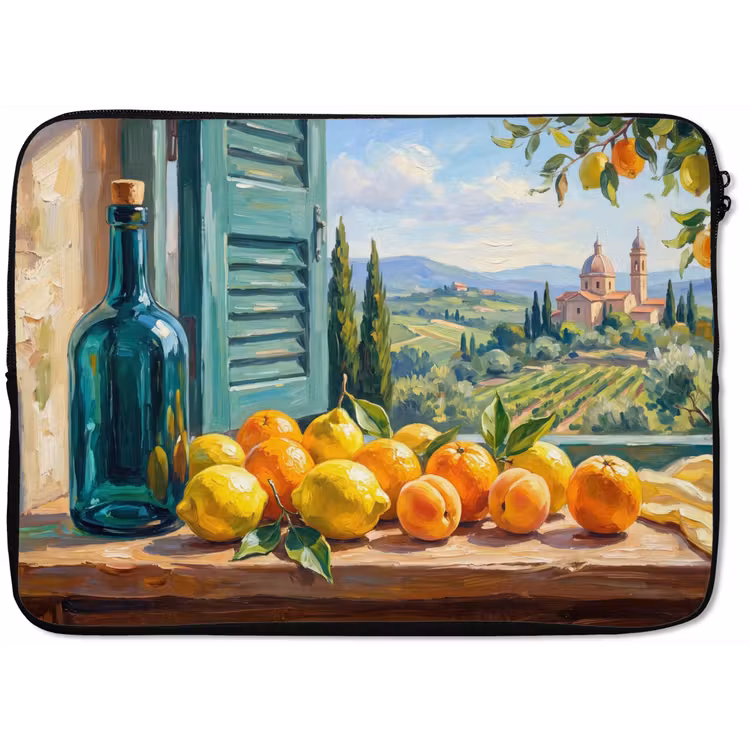Laptophoes - Fles - Fruit - Stilleven — 1