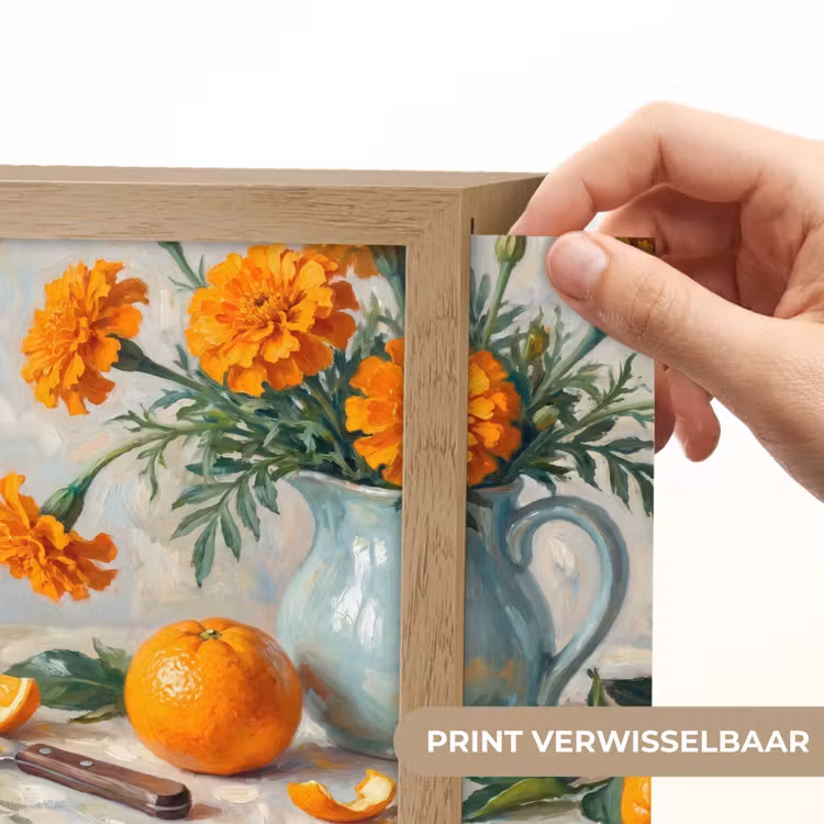 Lightbox - Wandlamp - Eten - Oranje - Kunst — 6