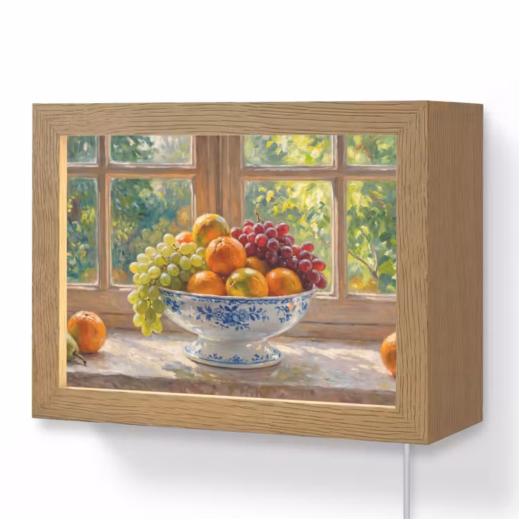 Lightbox - Wandlamp - Fruit - Vensterbank - Natuur — 1