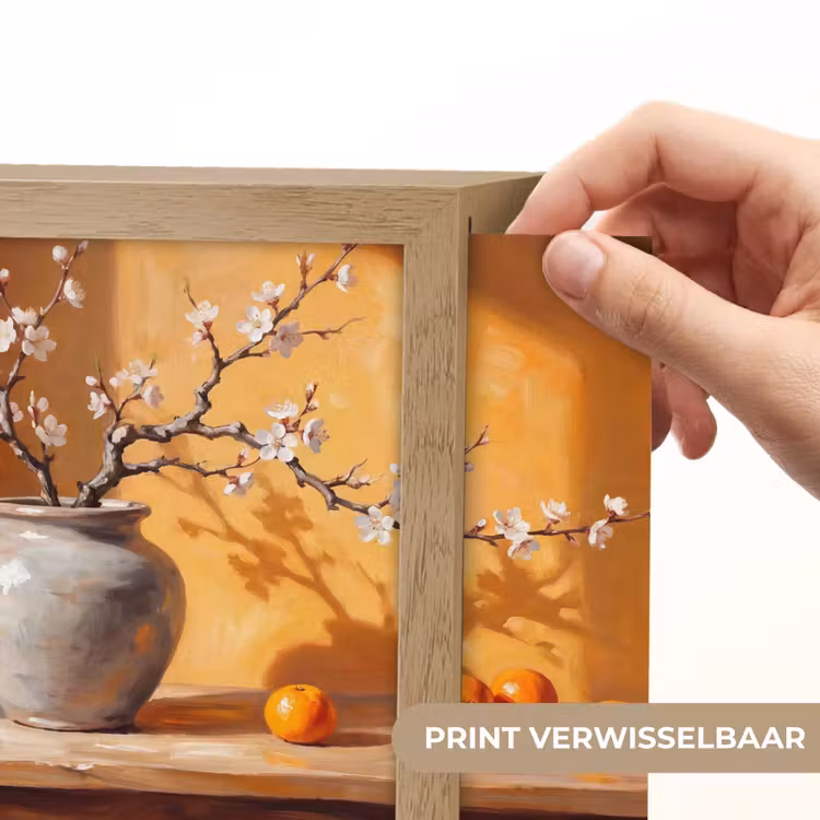Lightbox - Wandlamp - Witte bloemen - Stilleven — 6