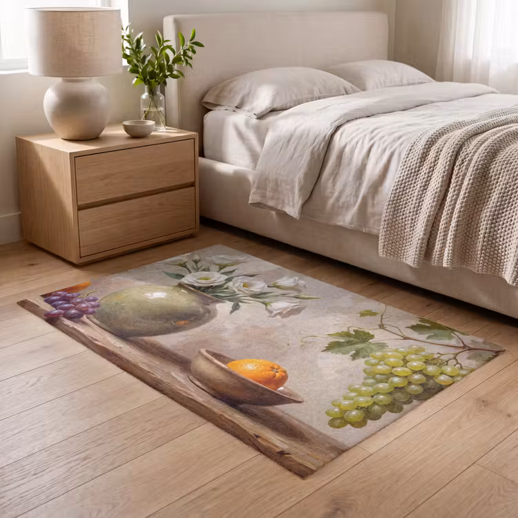 Vloerkleed - Bloemen - Fruit - Stilleven — 5