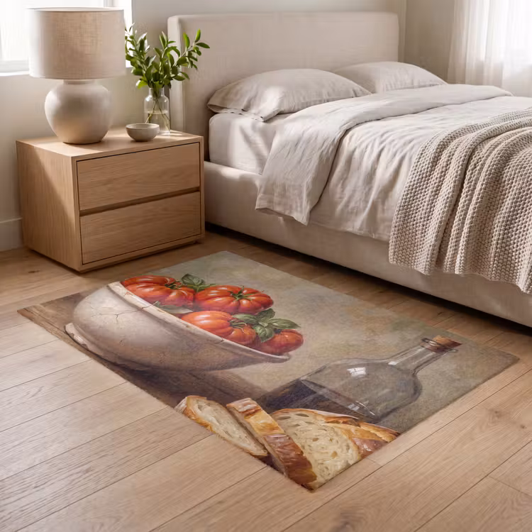 Vloerkleed - Tomaten - Kom - Eten — 5