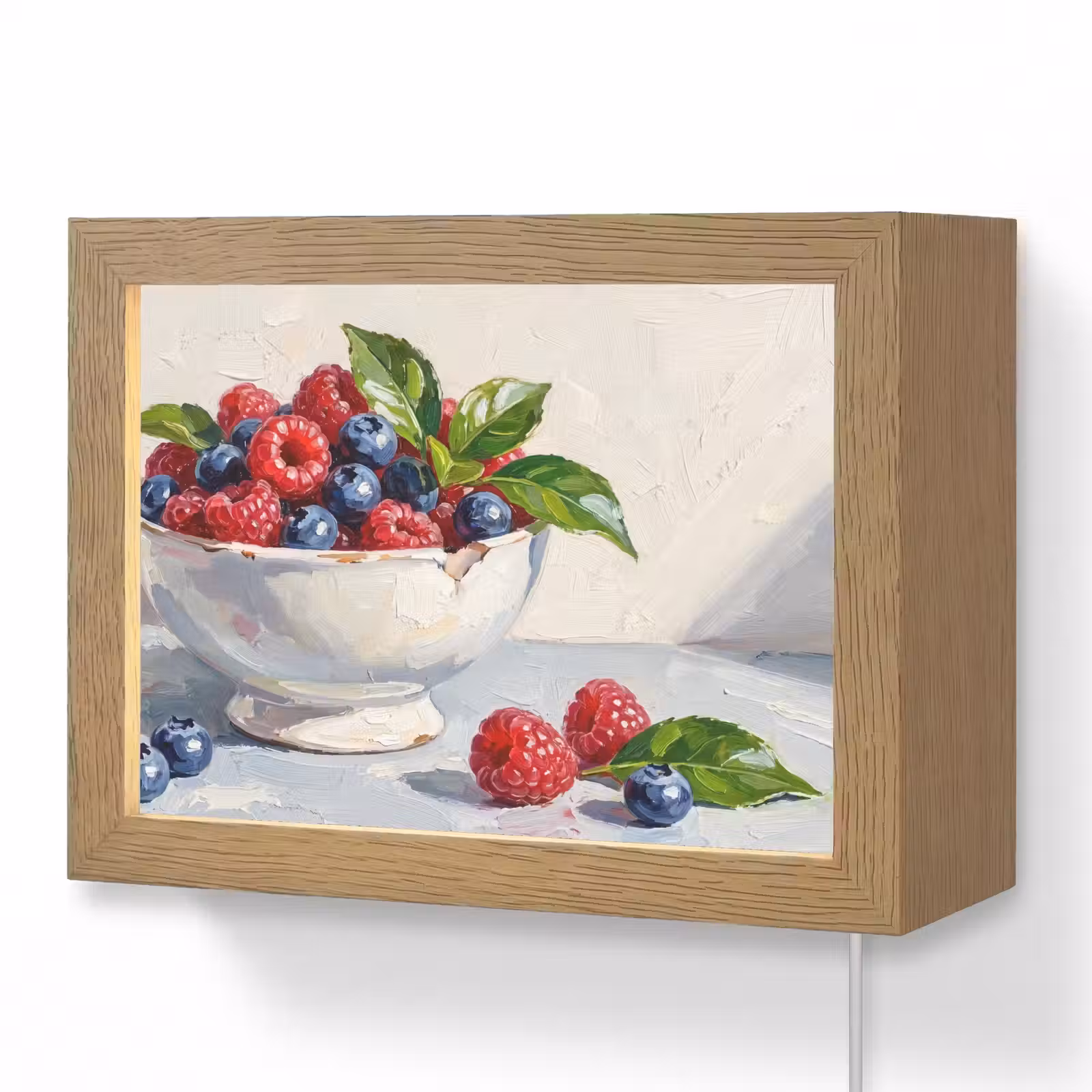 Lightbox - Wandlamp - Bessen - Kom - Eten — 1