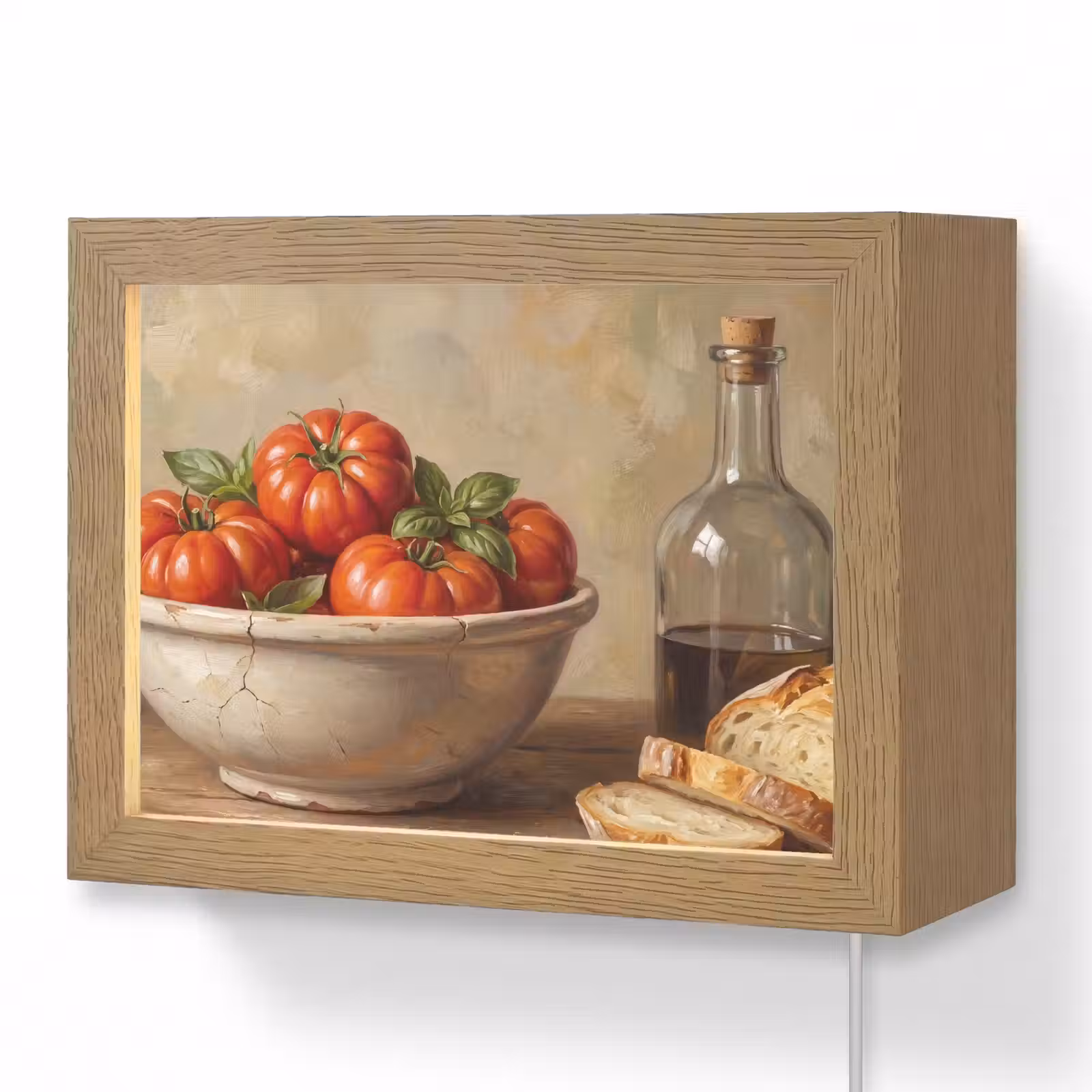 Lightbox - Wandlamp - Tomaten - Kom - Eten — 1