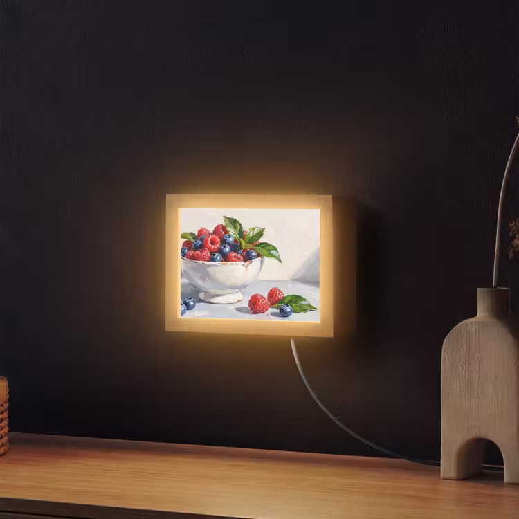 Lightbox - Wandlamp - Bessen - Kom - Eten — 2