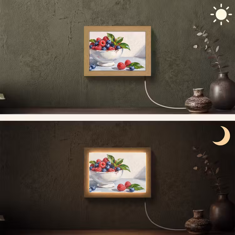 Lightbox - Wandlamp - Bessen - Kom - Eten — 3