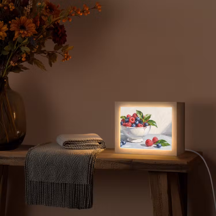 Lightbox - Wandlamp - Bessen - Kom - Eten — 5