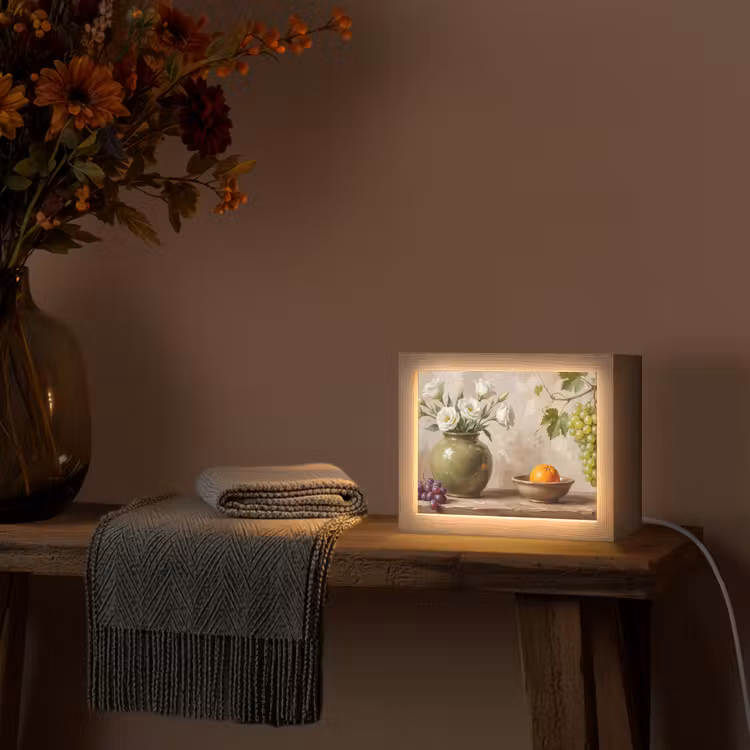 Lightbox - Wandlamp - Bloemen - Fruit - Stilleven — 5