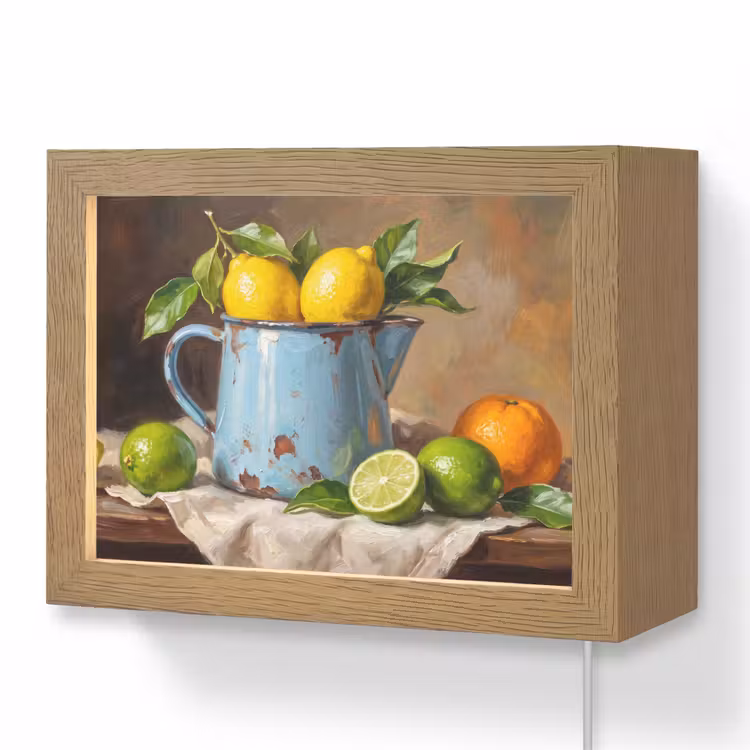 Lightbox - Wandlamp - Eten - Stilleven - Klassiek — 1