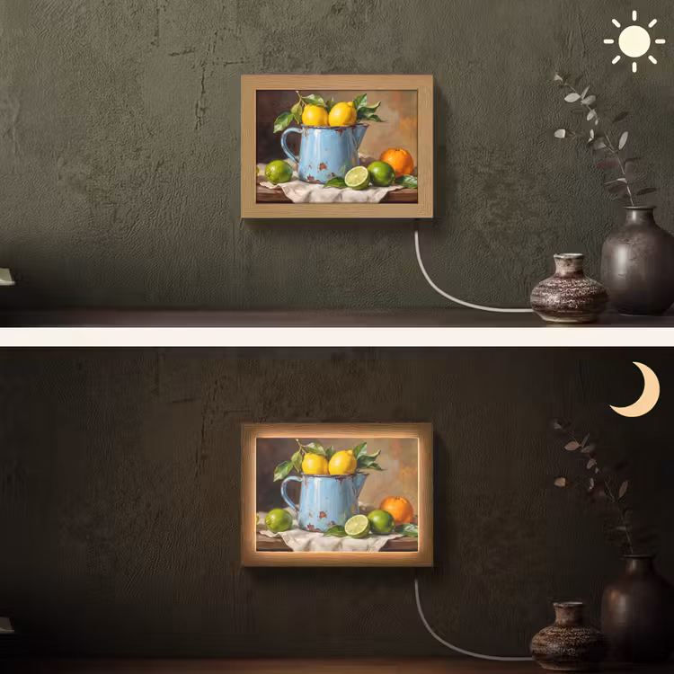 Lightbox - Wandlamp - Eten - Stilleven - Klassiek — 3