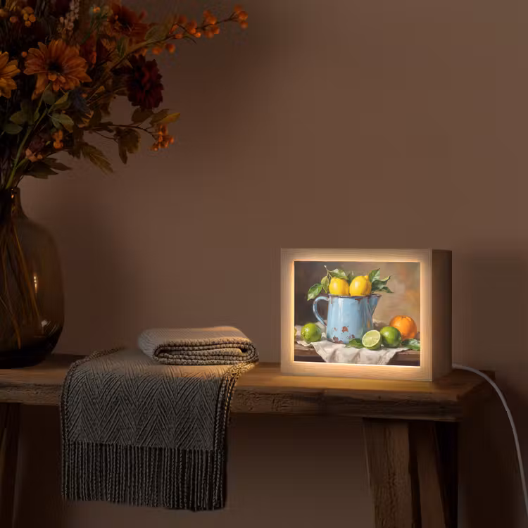 Lightbox - Wandlamp - Eten - Stilleven - Klassiek — 5