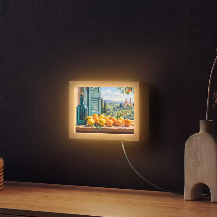 Lightbox - Wandlamp - Fles - Fruit - Stilleven — 2