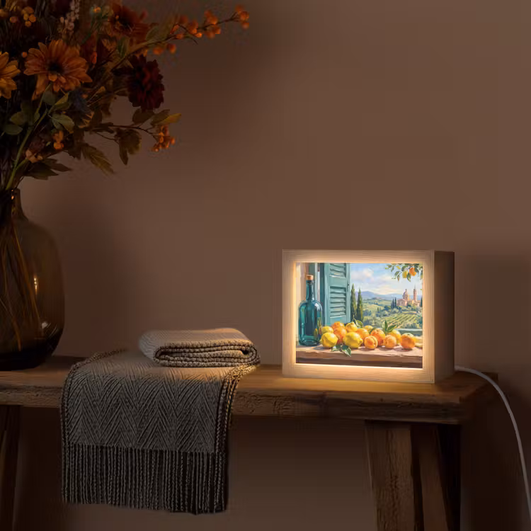 Lightbox - Wandlamp - Fles - Fruit - Stilleven — 5