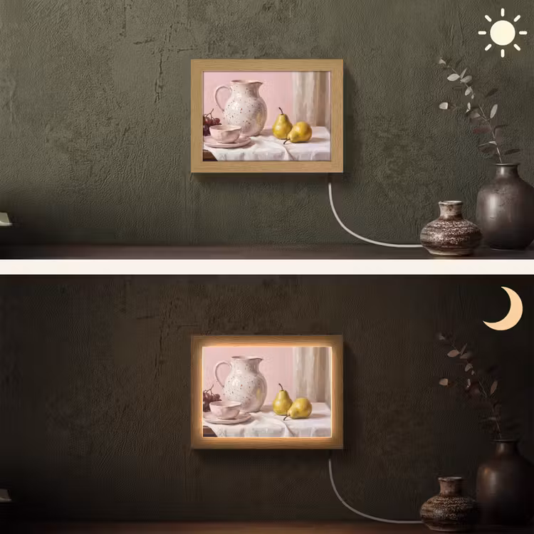 Lightbox - Wandlamp - Stilleven - Fruit - Roze — 3
