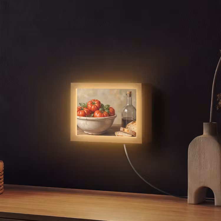 Lightbox - Wandlamp - Tomaten - Kom - Eten — 2