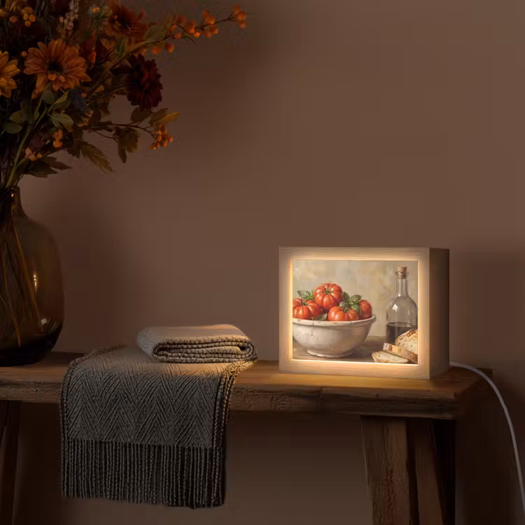Lightbox - Wandlamp - Tomaten - Kom - Eten — 5