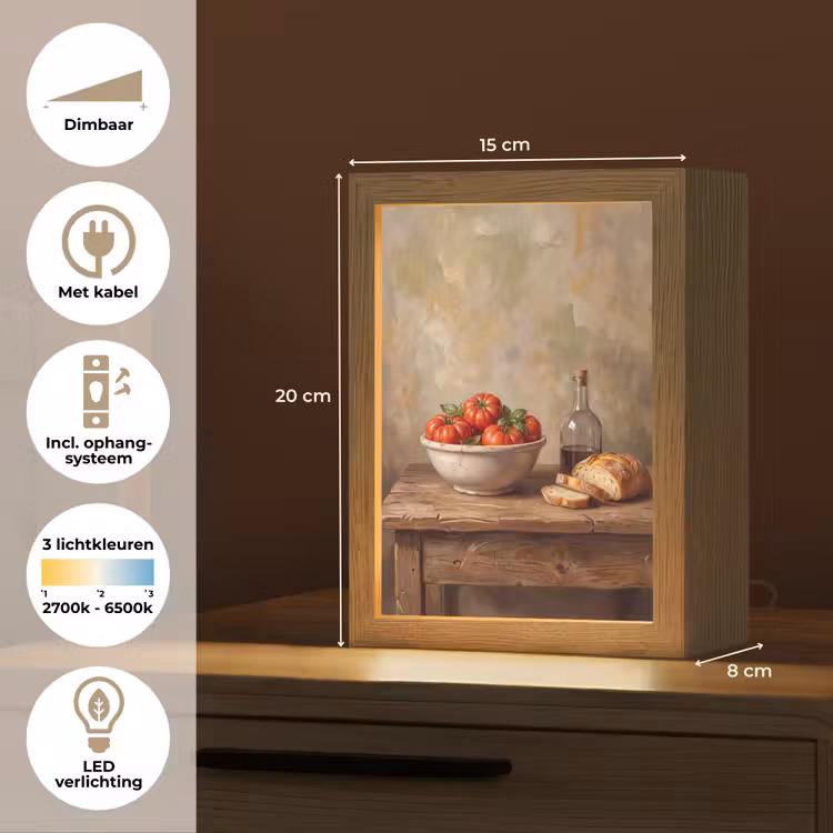 Tafellamp - Tomaten - Kom - Eten — 7