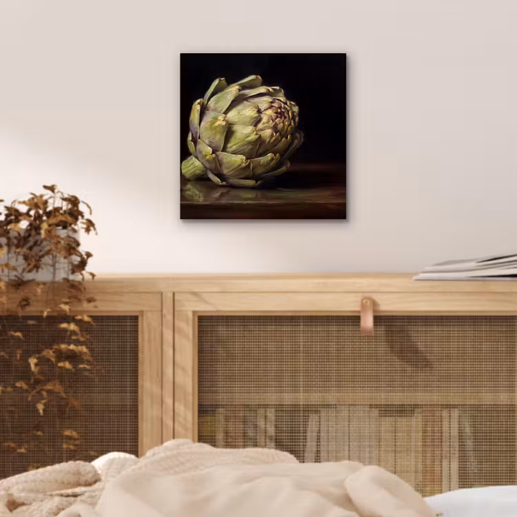 Aluminium schilderij - Artichok - Eten - Klassiek — 4