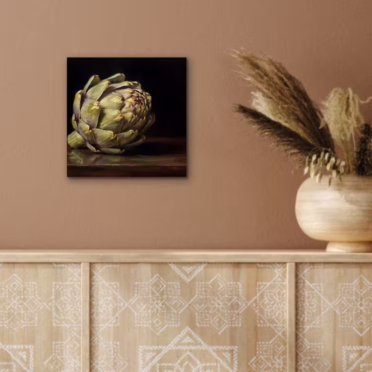 Aluminium schilderij - Artichok - Eten - Klassiek — 5