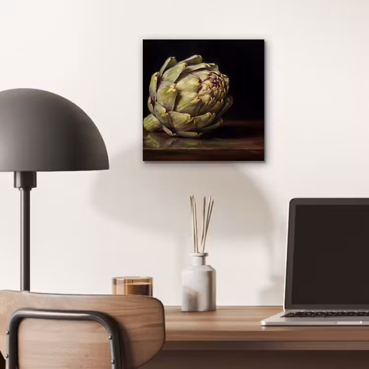 Aluminium schilderij - Artichok - Eten - Klassiek — 6