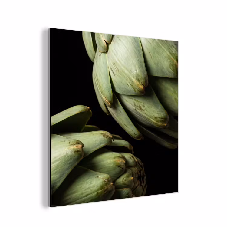 Aluminium schilderij - Artisjok - Groen - Eten — 1