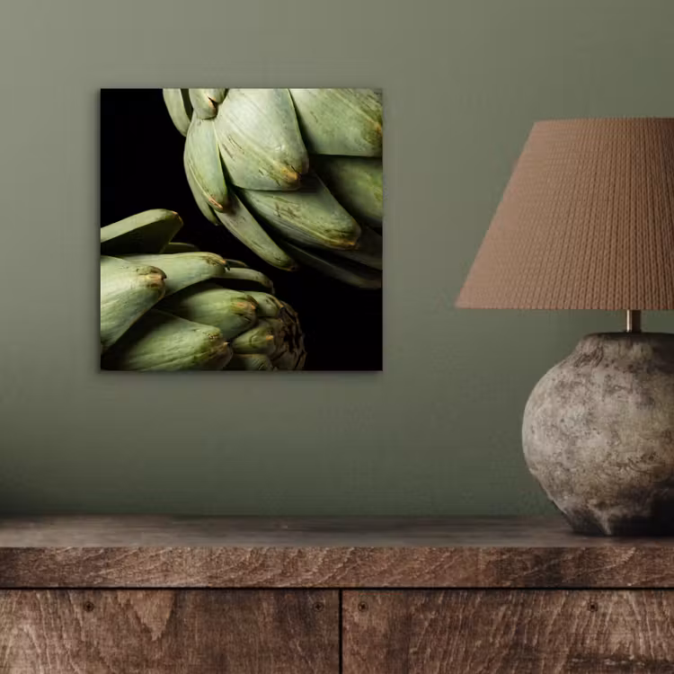 Aluminium schilderij - Artisjok - Groen - Eten — 3