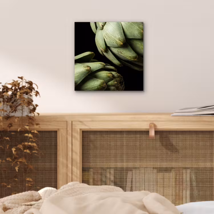 Aluminium schilderij - Artisjok - Groen - Eten — 4