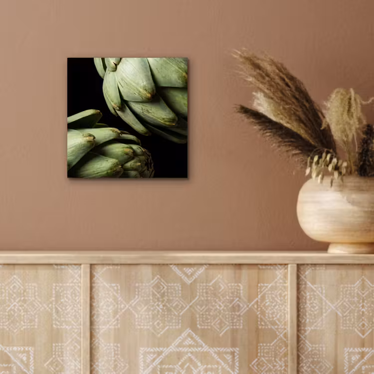 Aluminium schilderij - Artisjok - Groen - Eten — 5