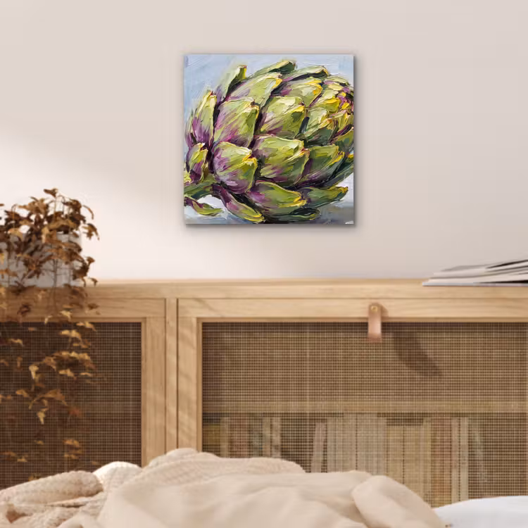 Aluminium schilderij - Eten - Artisjok - Modern — 4