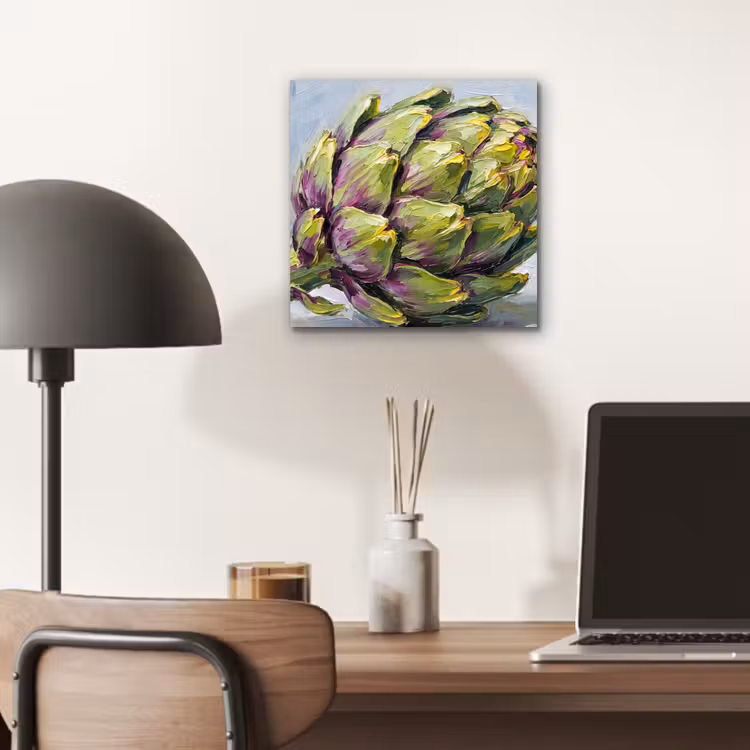 Aluminium schilderij - Eten - Artisjok - Modern — 6