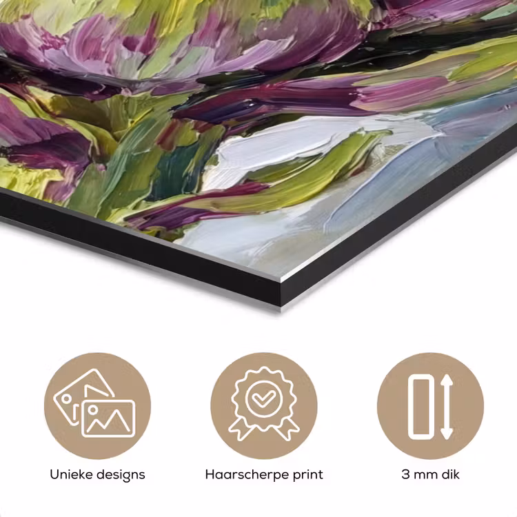 Aluminium schilderij - Eten - Artisjok - Modern — 7