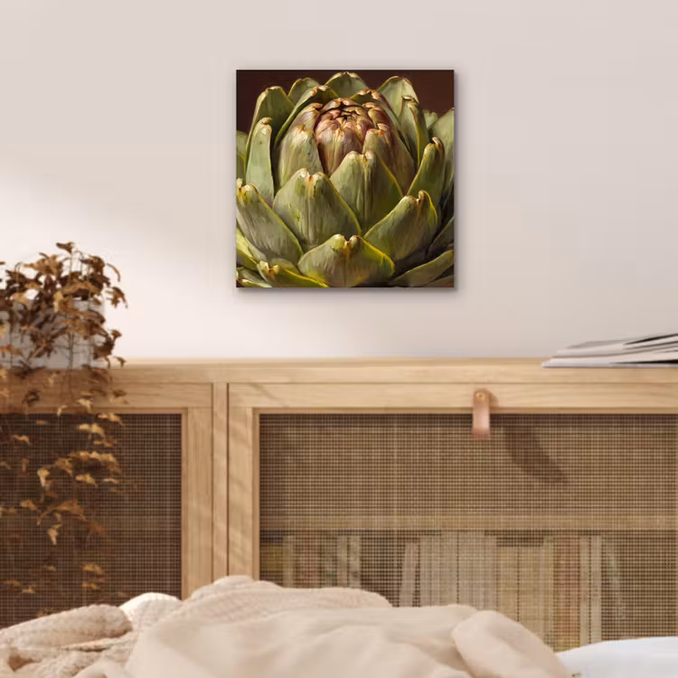 Aluminium schilderij - Groente - Artisjok - Groen — 4