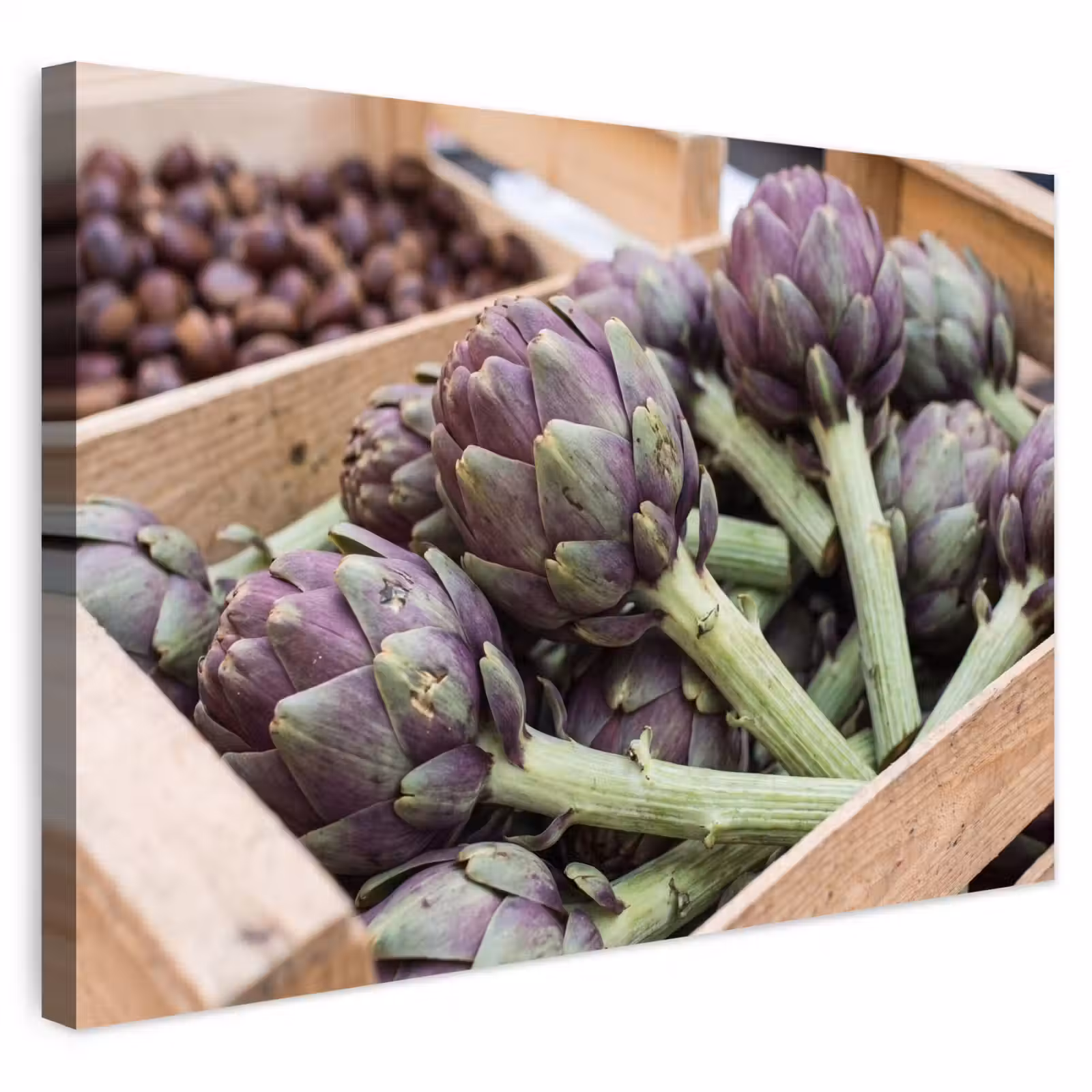 Buiten canvas - Groenten - Markt - Vers — 1