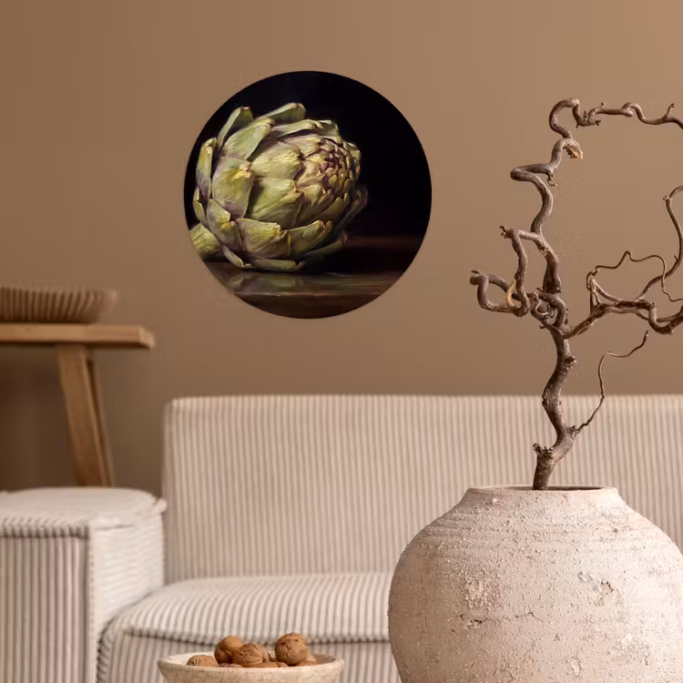 Behangcirkel - Artichok - Eten - Klassiek — 2