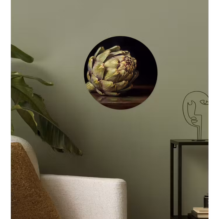 Behangcirkel - Artichok - Eten - Klassiek — 3