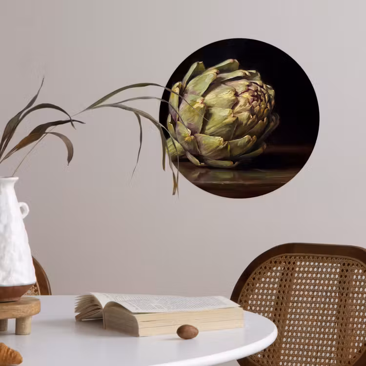 Behangcirkel - Artichok - Eten - Klassiek — 4