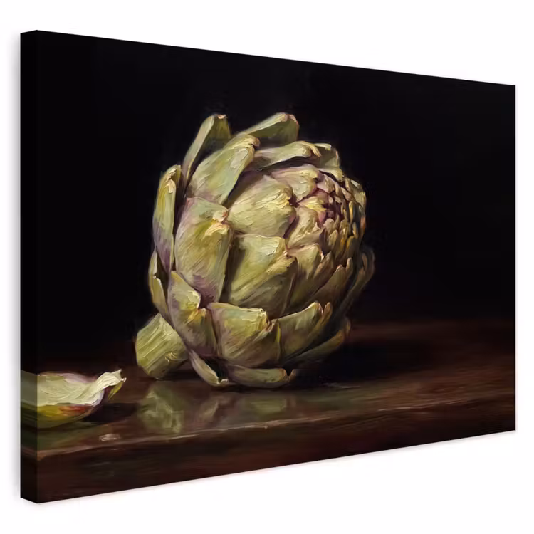 Buiten canvas - Artichok - Eten - Klassiek — 1