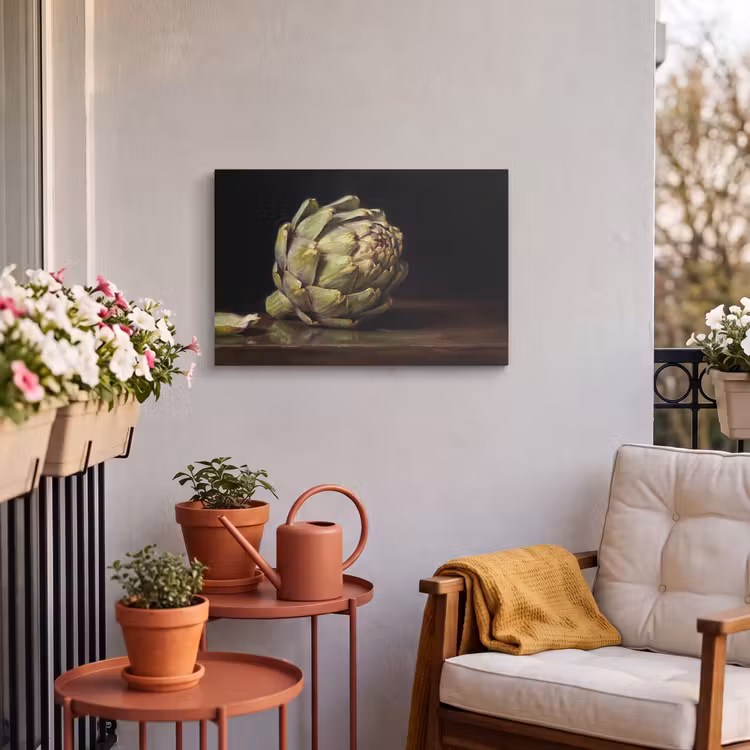 Buiten canvas - Artichok - Eten - Klassiek — 3