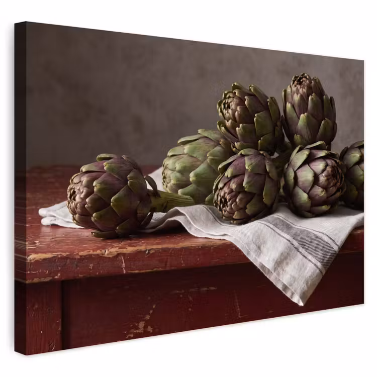Buiten canvas - Artisjok - Eten - Rustiek — 1