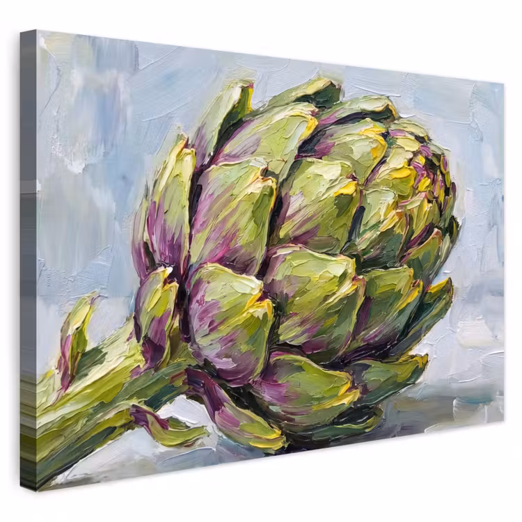 Buiten canvas - Eten - Artisjok - Modern — 1