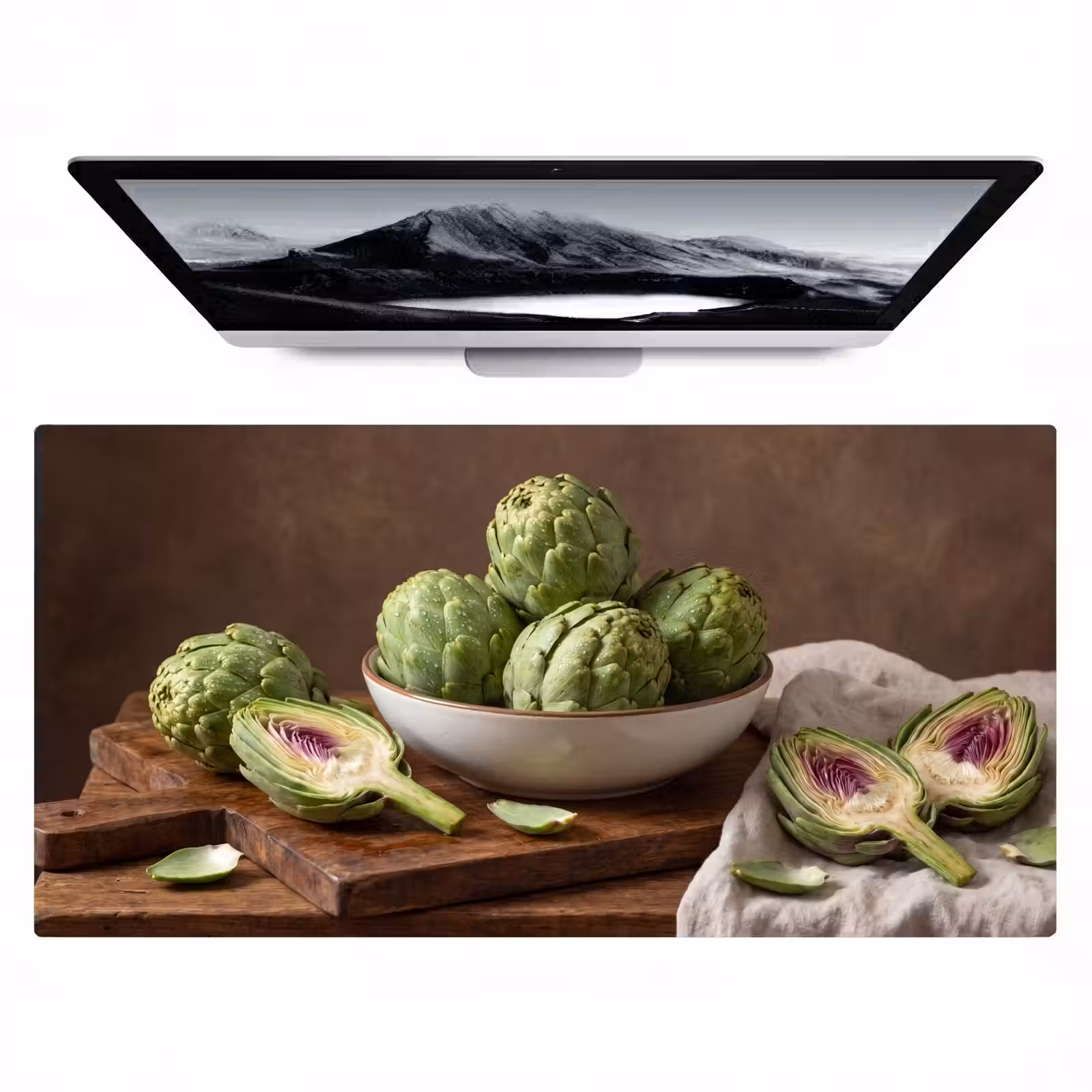 Bureau onderlegger - Groenten - Artisjok - Keuken — 1