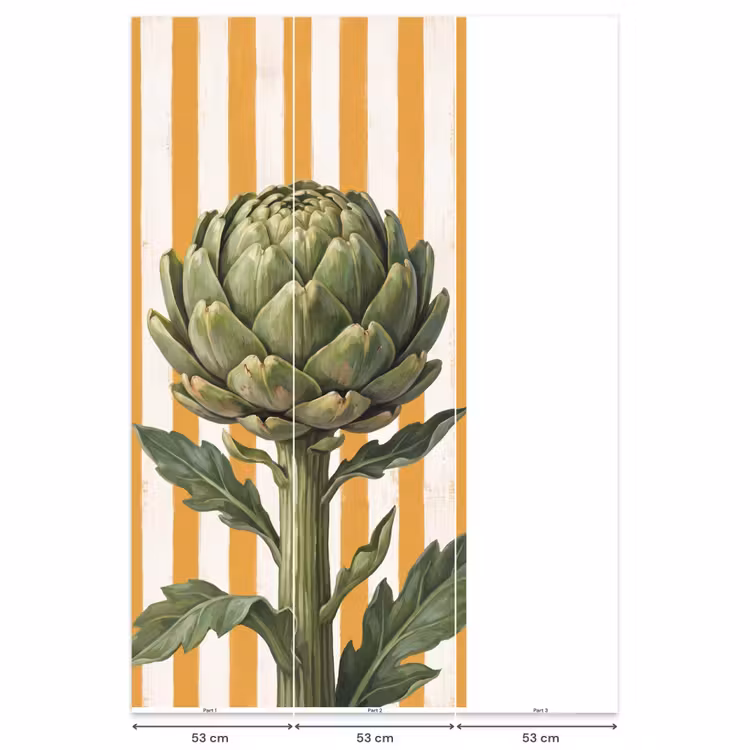 Behang - Artisjok - Modern - Groente — 6