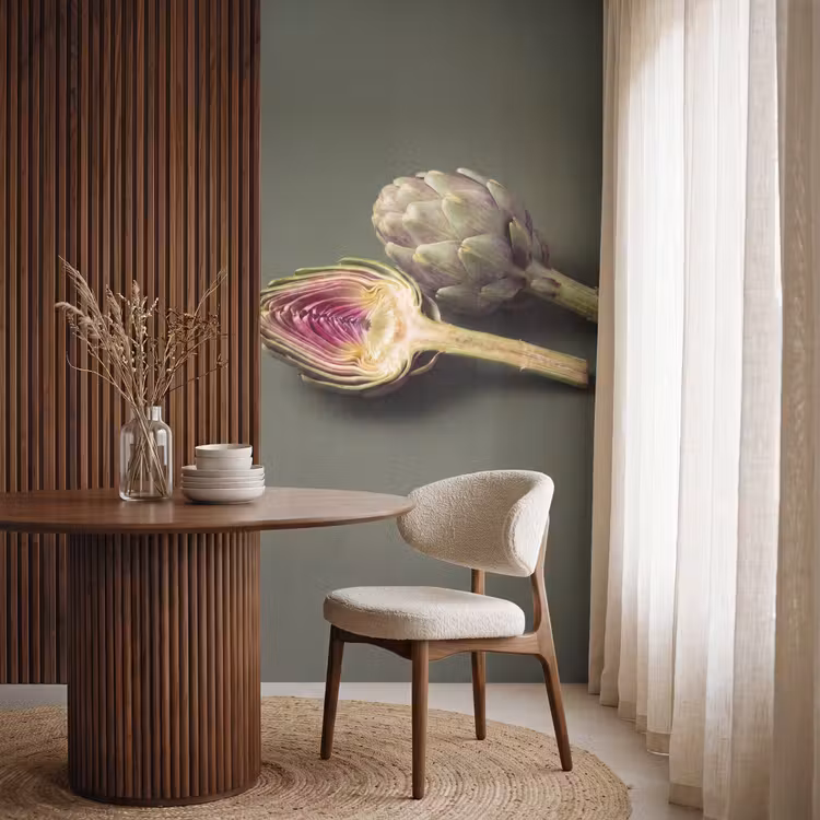 Behang - Artisjok - Paars - Voedsel — 4