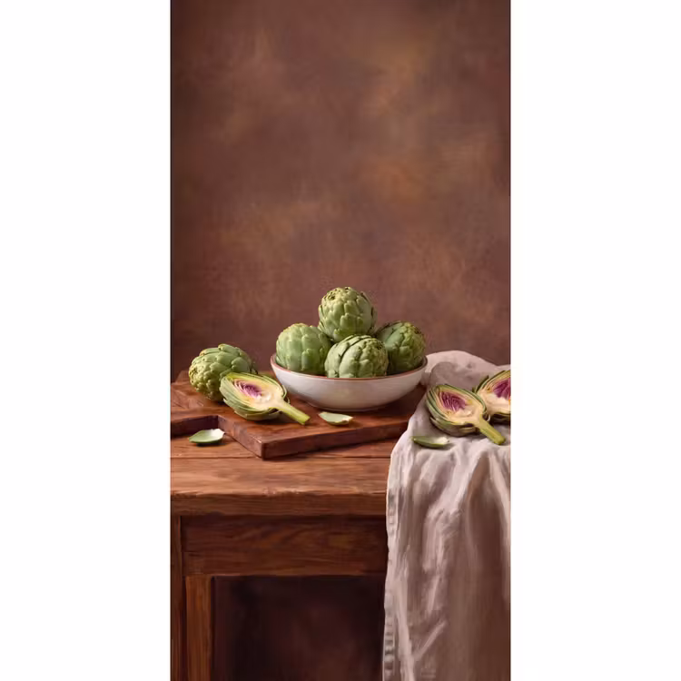 Behang - Groenten - Artisjok - Keuken — 2