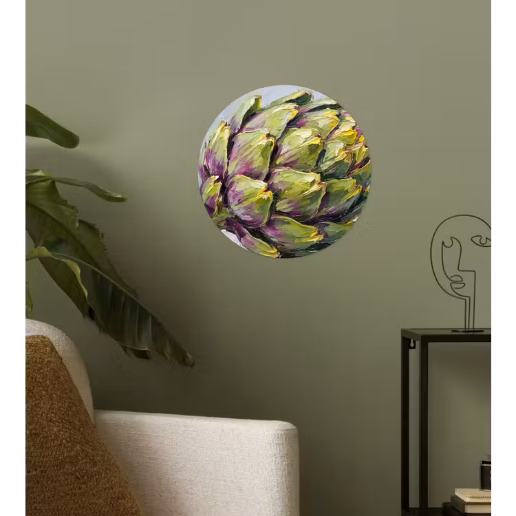 Behangcirkel - Eten - Artisjok - Modern — 3