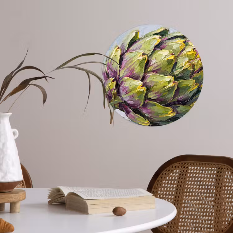 Behangcirkel - Eten - Artisjok - Modern — 4