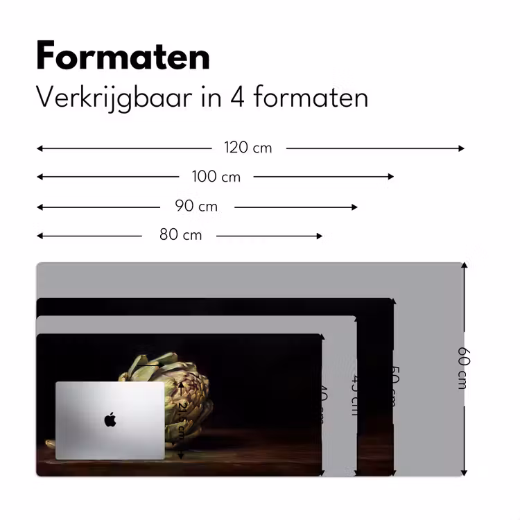 Bureau onderlegger - Artichok - Eten - Klassiek — 8